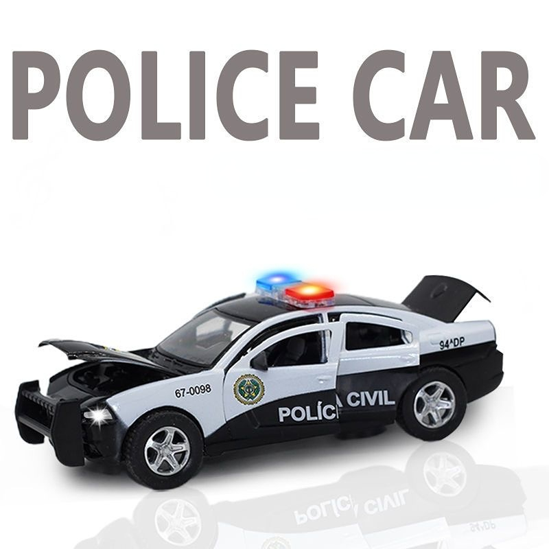 Home Security Police - 1:32 Alloy Charger Police Cars Model