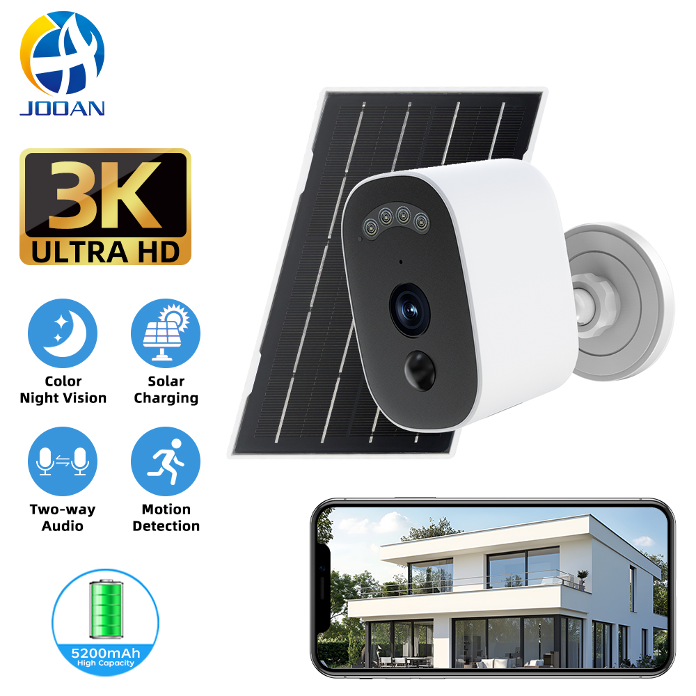 Home Security La - Jooan 3K HD Solar Security Camera