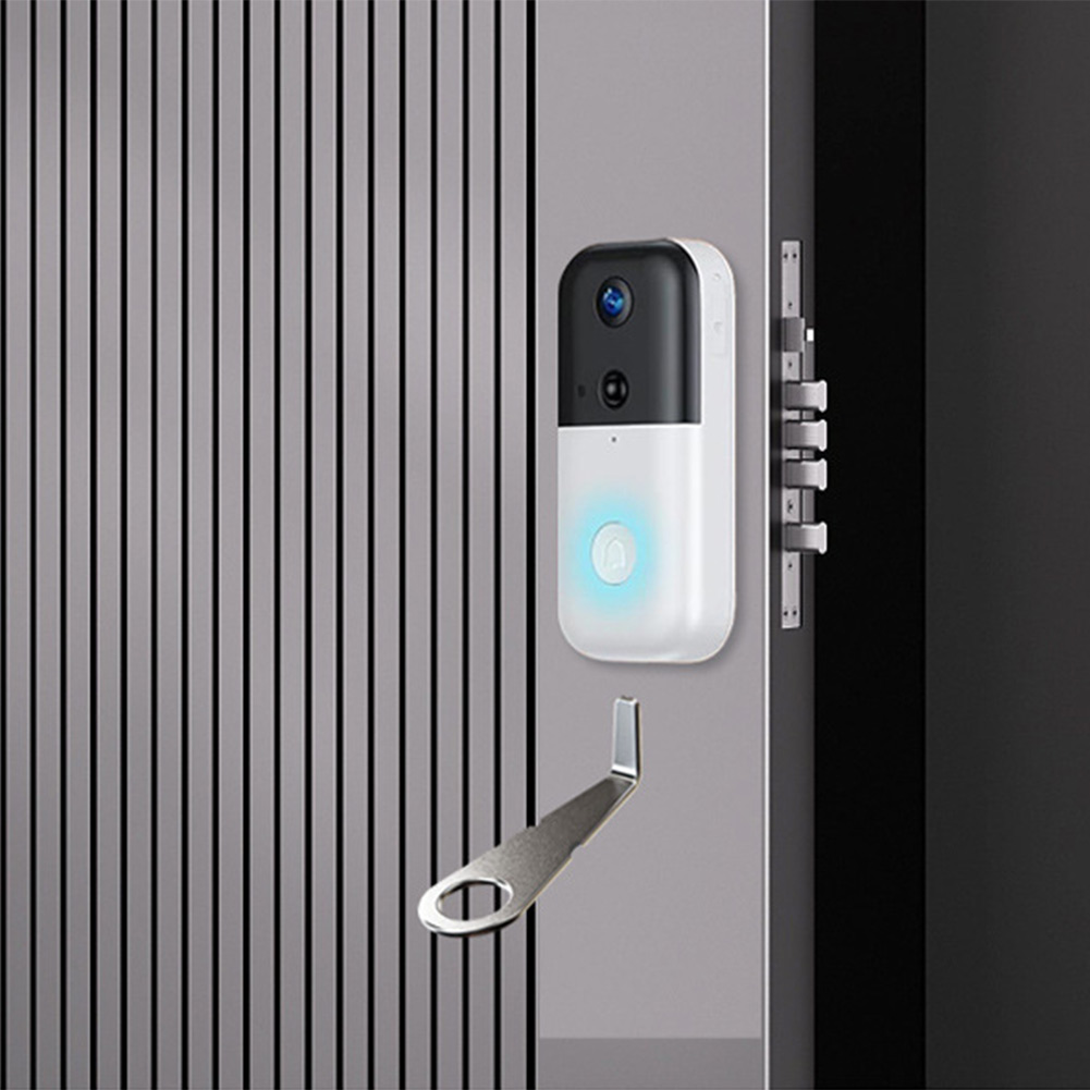 Home Security La - Silver Video Doorbell Key For Ring