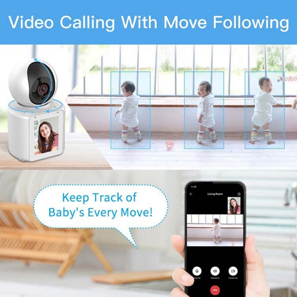Home Security For Windows - 4K 2MP IP Camera Dual Lens