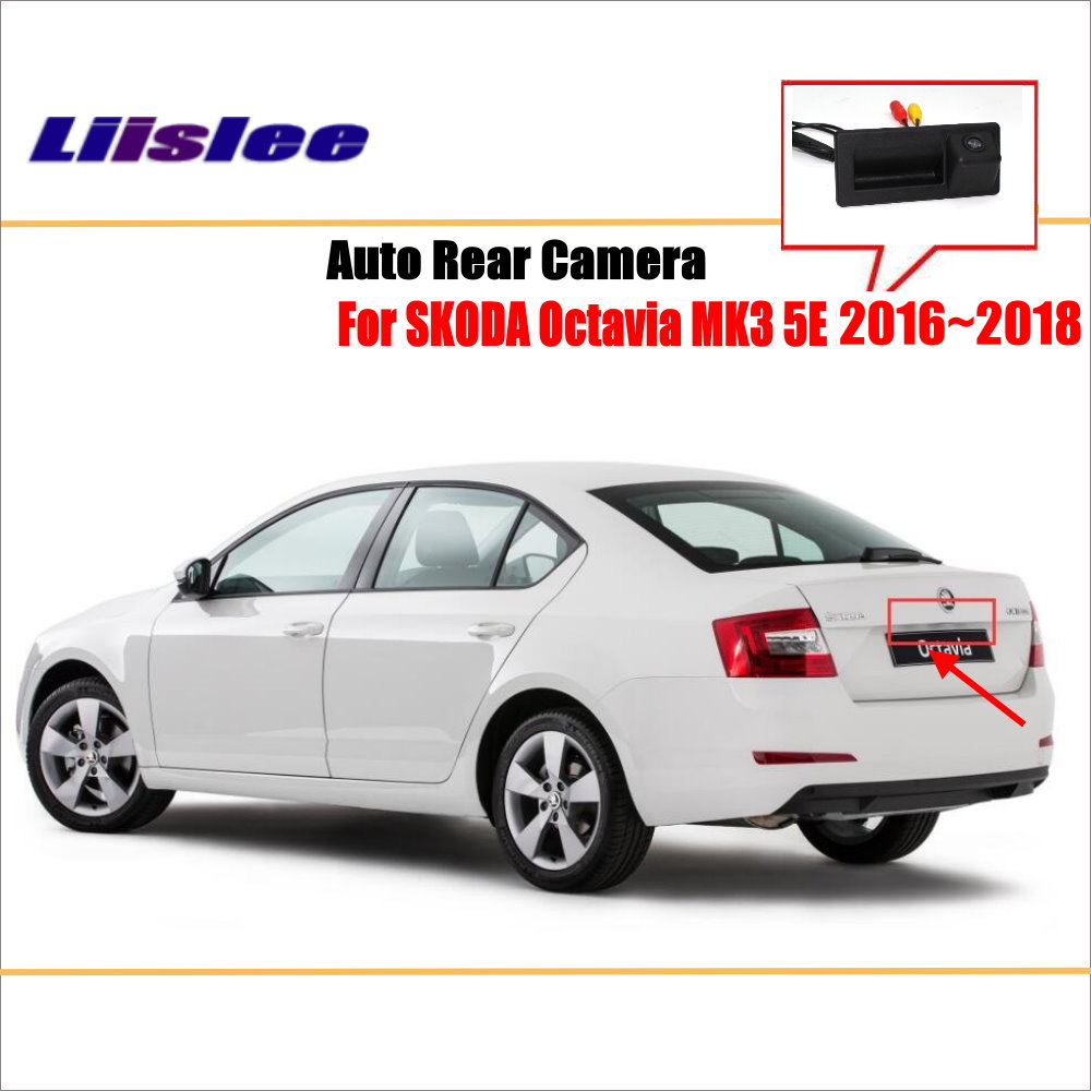 Home Security Front Door Camera - For Skoda Octavia MK3 5E 2014-2024