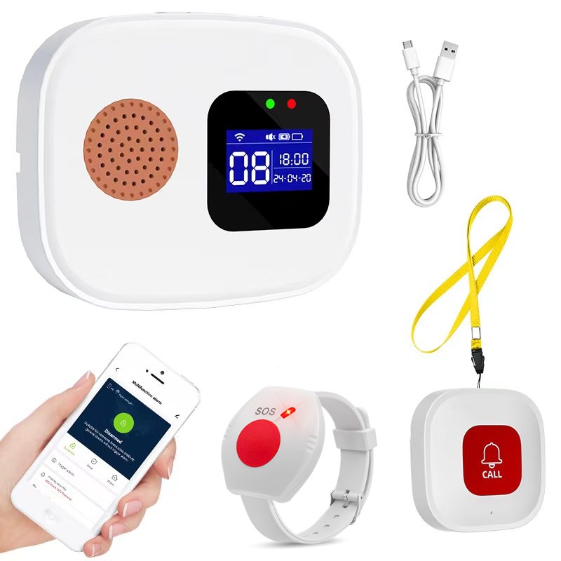 Home Security Gadgets - Emergency Call Button for Seniors, Tuya
