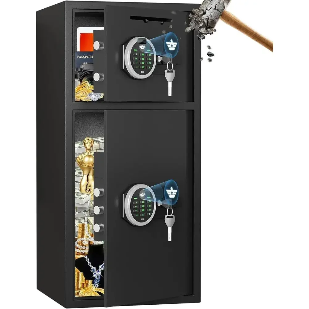 Home Security Features - 6.5 Cubic Foot Waterproof Security Safe