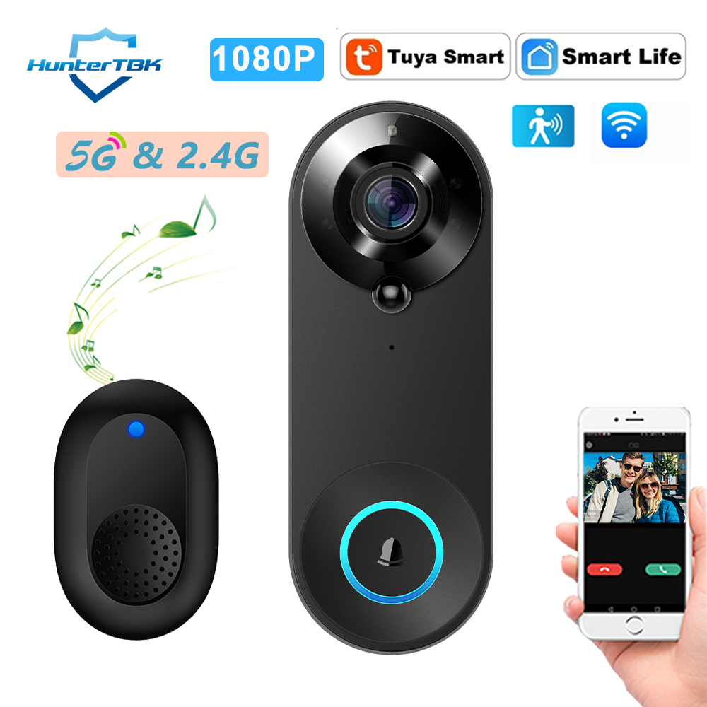 Home Security La - 5G 2.4G WiFi Video Doorbell 1080P
