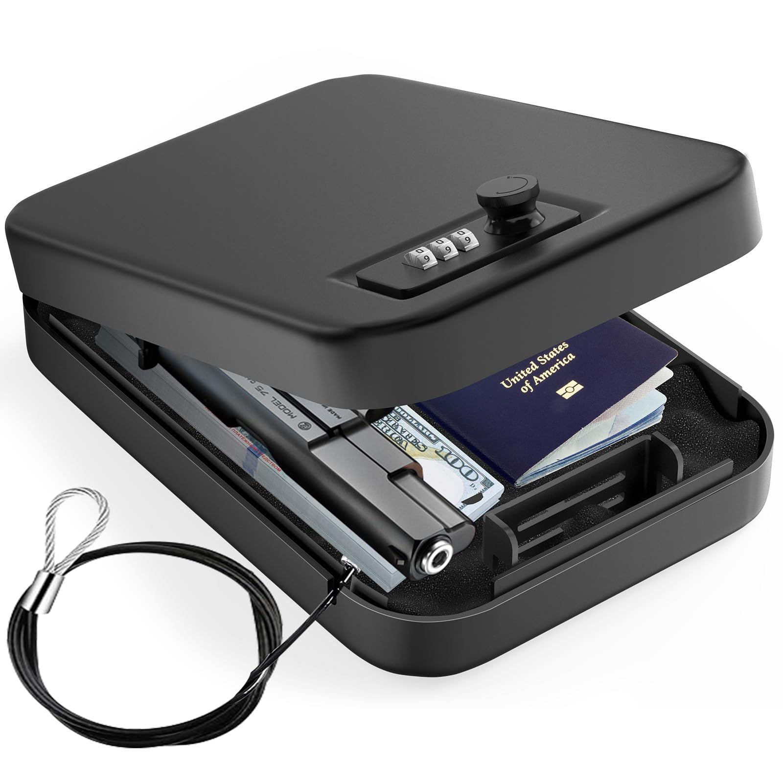 Home Security Gun - Security Safe Box Personal Safe with