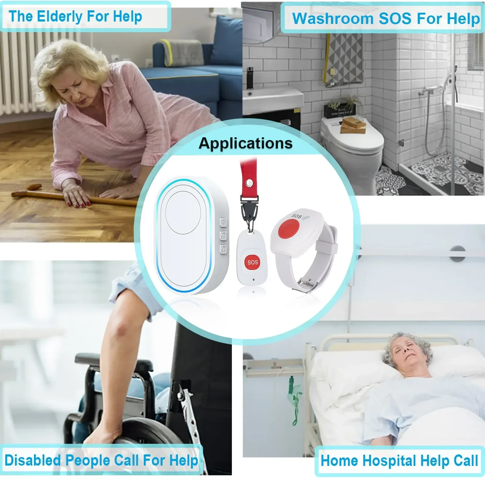Topvico Wireless Caregiver Pag - Home Security Gadgets review and price
