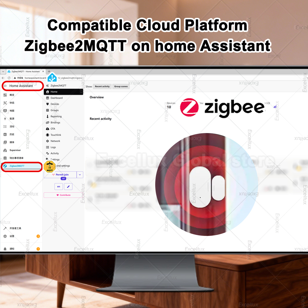 Zigbee 3.0 Door Window Sensor  - Home Security Gadgets review and price