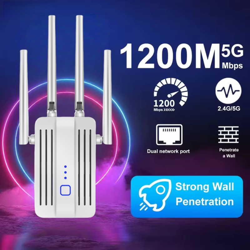 1200Mbps WiFi Repeater Extende - Home Security Bundle review and price