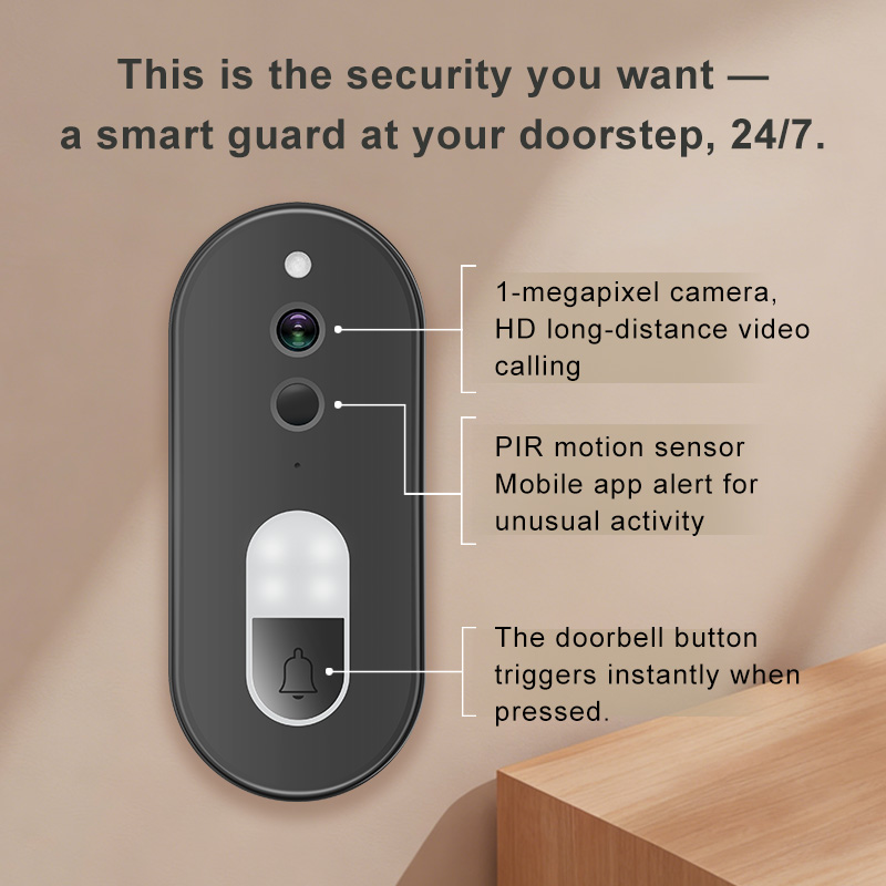 Tuya 1080P HD Wireless WiFi Vi - Home Security Doorbell Camera review and price