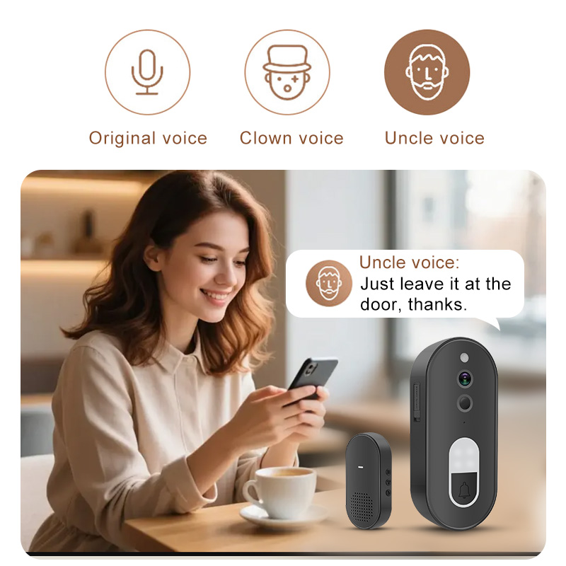 Tuya 1080P HD Wireless WiFi Vi - Home Security Doorbell Camera review and price