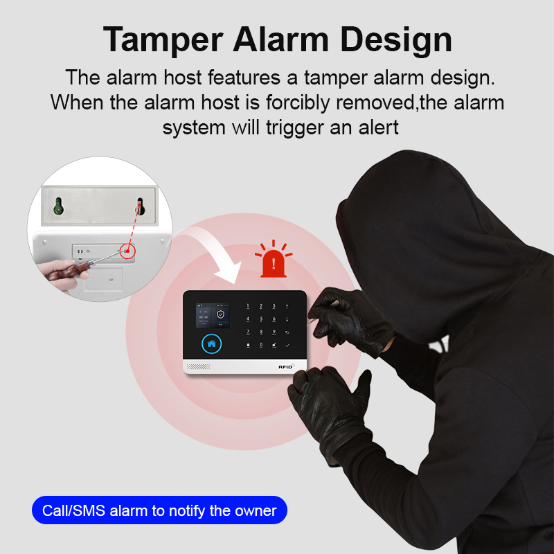 Smart Home WiFi GSM Alarm Syst - Home Security Front Door Camera review and price