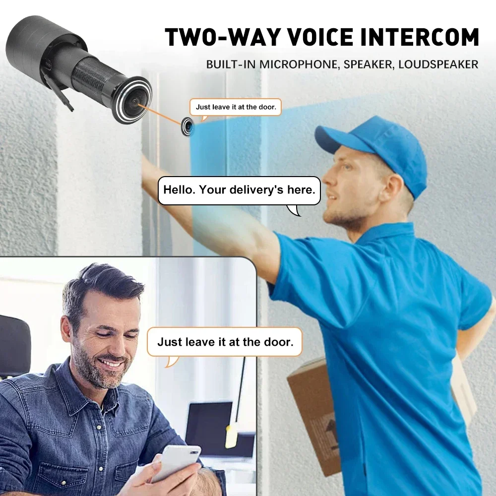 PEGATISAN 2K Wifi Tuya Peephol - Home Security Front Door Camera review and price