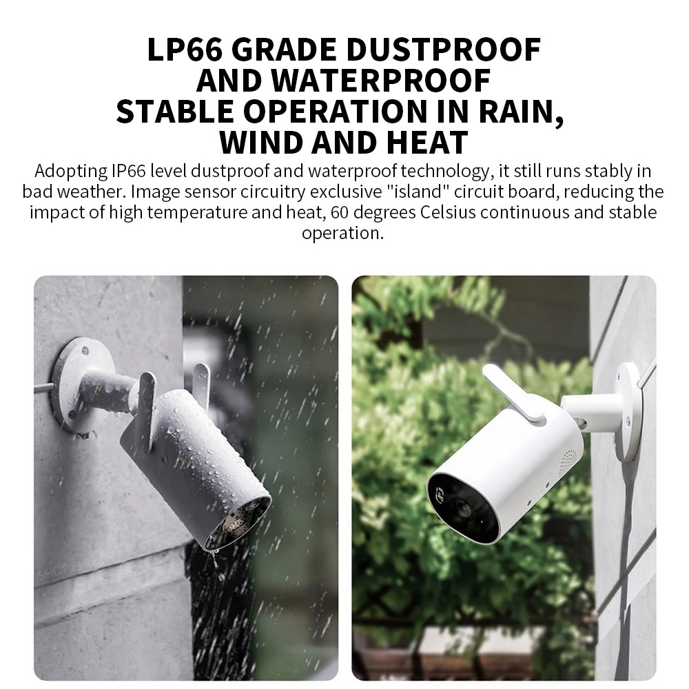 Xiaomi Outdoor Camera AW300 IP - Mi Home Security Xiaomi review and price