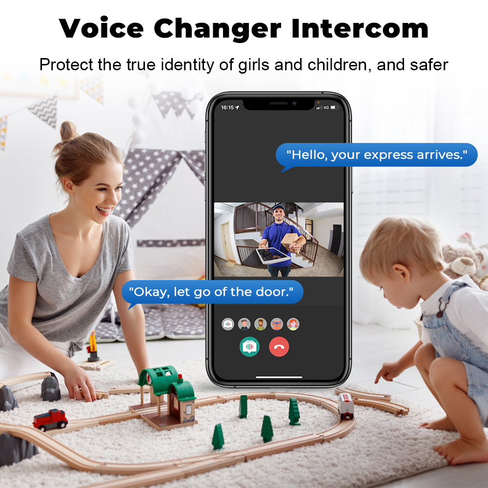 Tuya WiFi Video Doorbell Wirel - Home Security Front Door Camera review and price