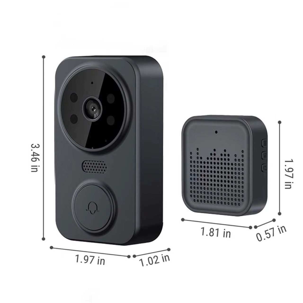 Tuya WIFI Doorbell Smart Home  - Home Security Wireless Cameras review and price