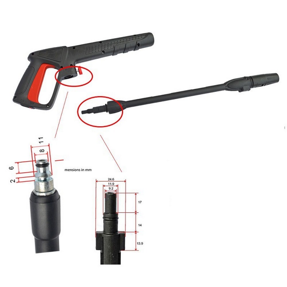 High Pressure Washer Car Wash  - Home Security Gun review and price