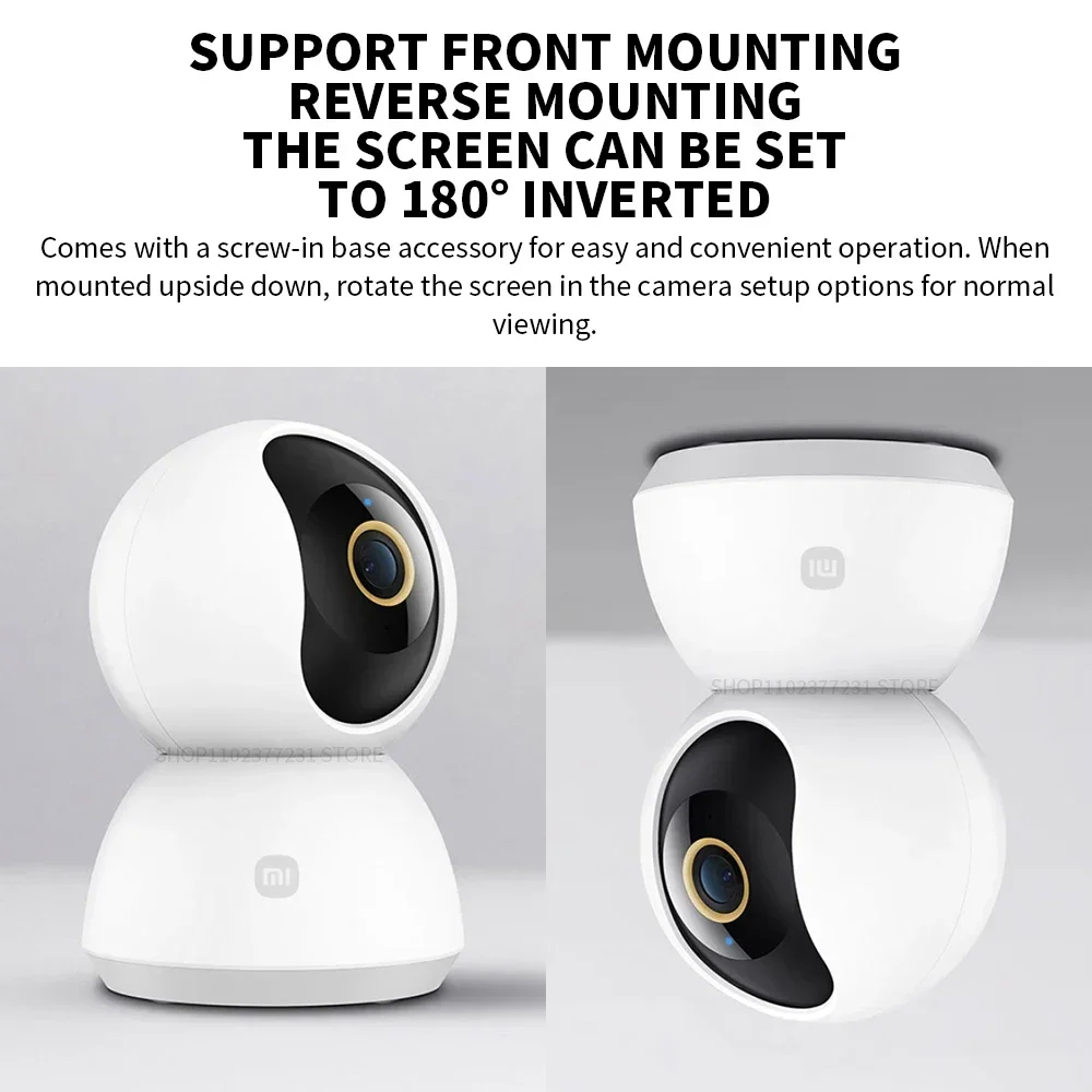 Xiaomi Smart IP Camera 2K 360° - Mi Home Security Xiaomi review and price