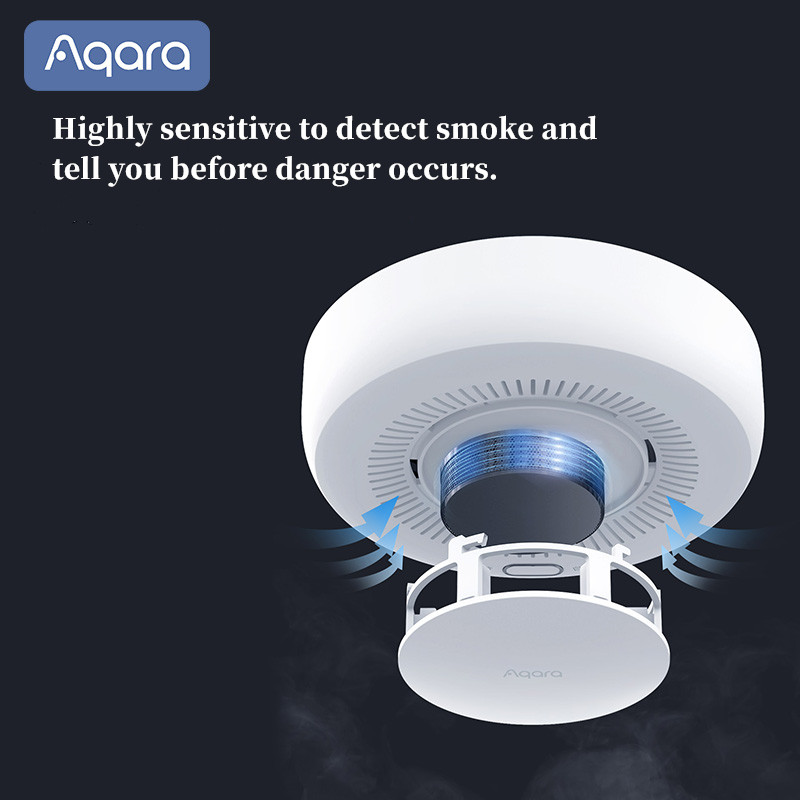 Aqara Smart Smoke Detector Sen - Mi Home Security Xiaomi review and price