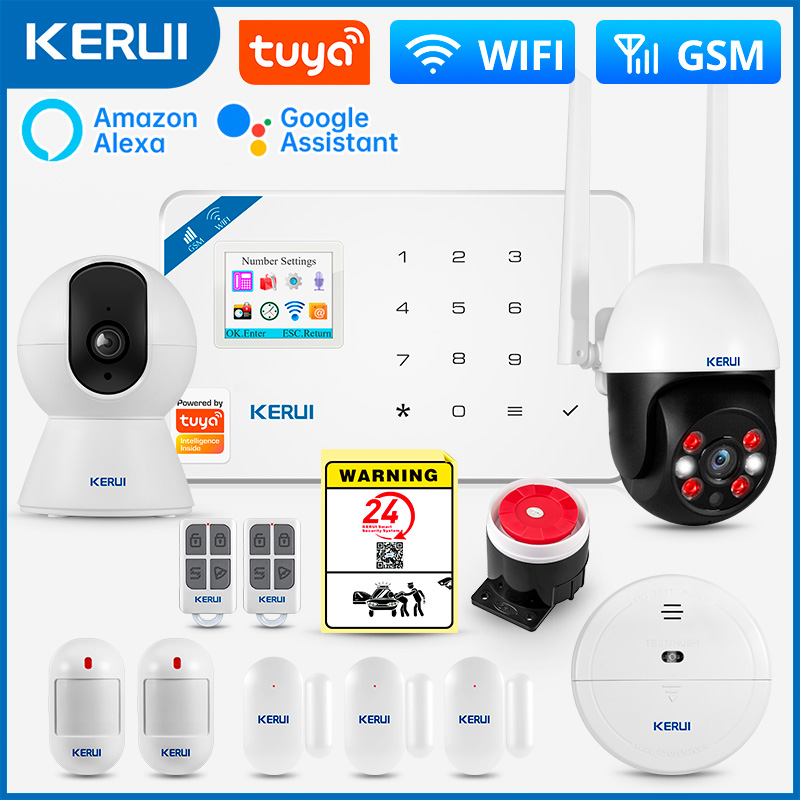 KERUI W181 Alarm System Secutr - Home Security Front Door Camera review and price