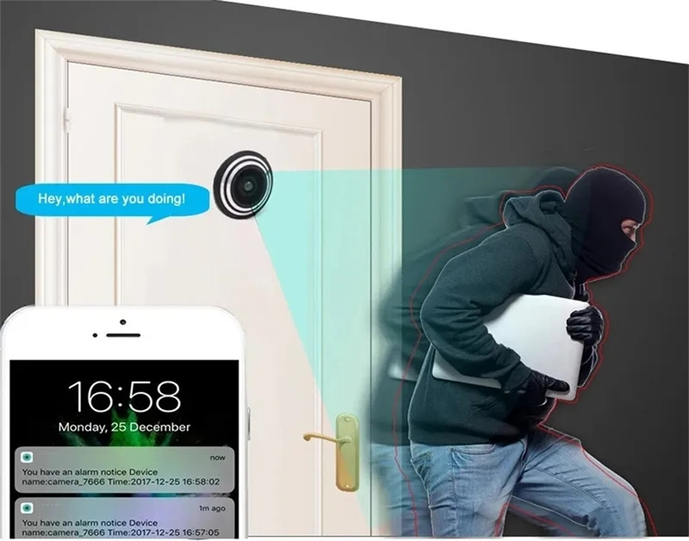 5G 2.4G WIFI 16MM Tuya Wifi Do - Home Security Front Door Camera review and price