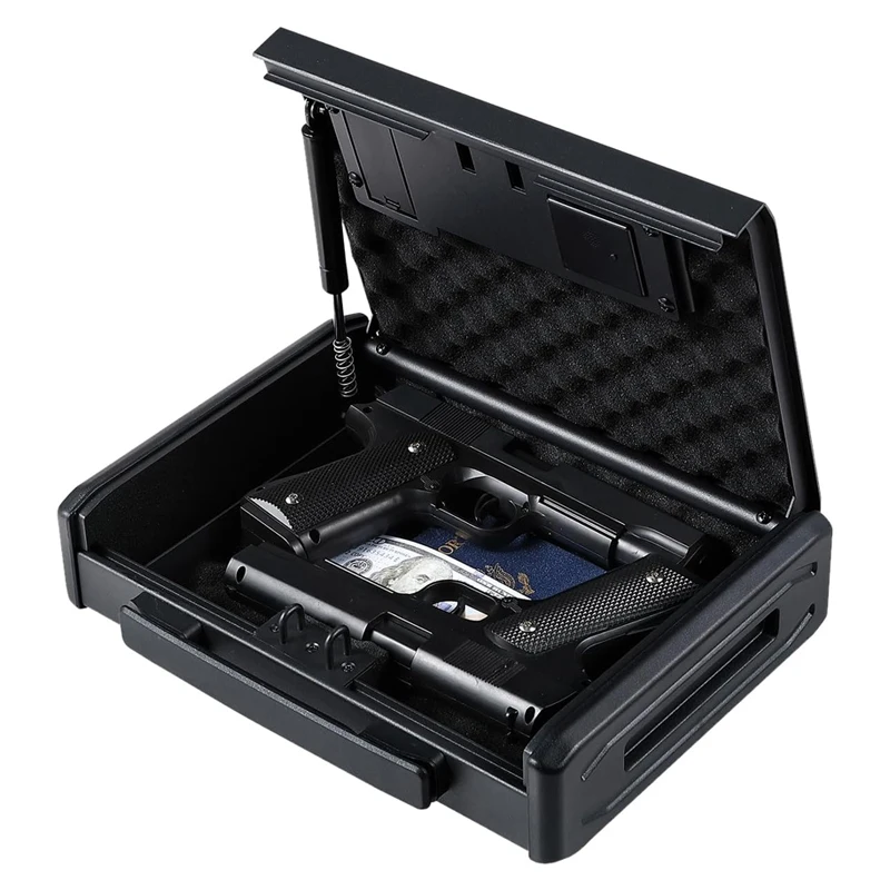 Gun Safe Box Hidden Portable H - Home Security Gun review and price