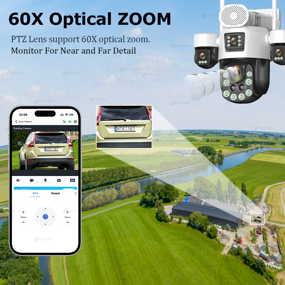 AOV Four Lens Outdoor Surveill - Home Security La review and price