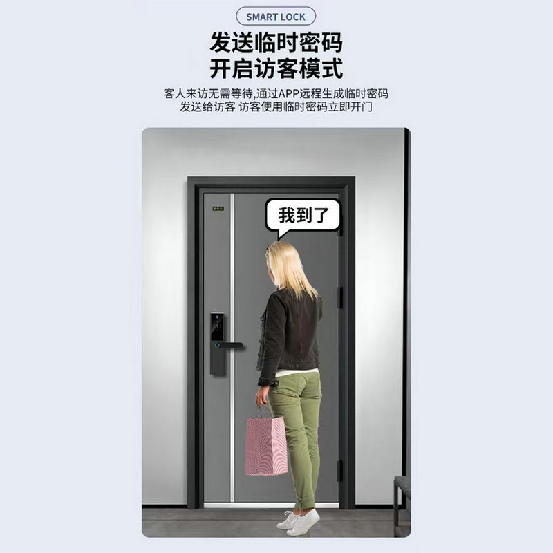 Tuya Smart Fingerprint Lock wi - Home Security Doorbell Camera review and price