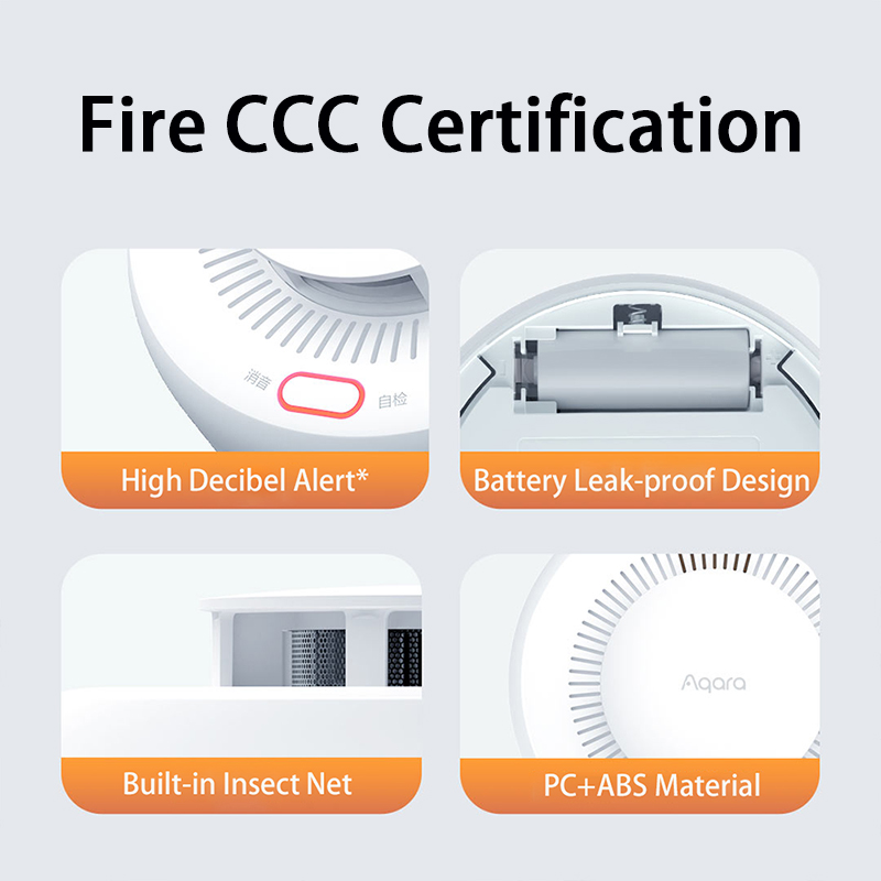 New Aqara Smoke Detector Zigbe - Mi Home Security Xiaomi review and price
