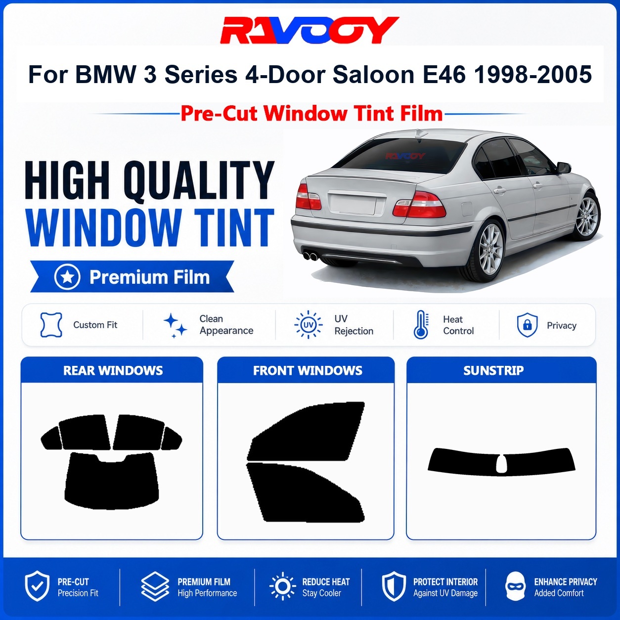 Premium Pre-Cut Window Tint Fo - Home Security For Windows review and price