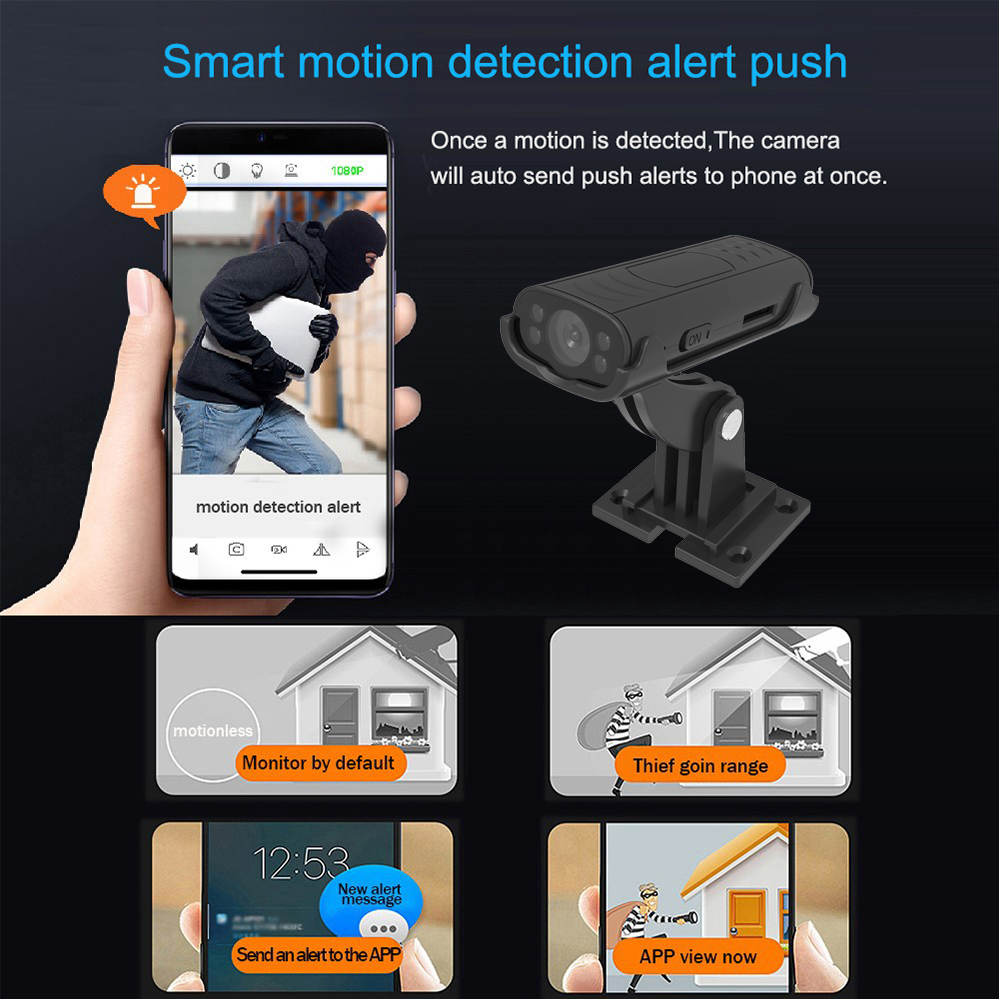 Mini Wireless WiFi Home Securi - Home Security Features review and price