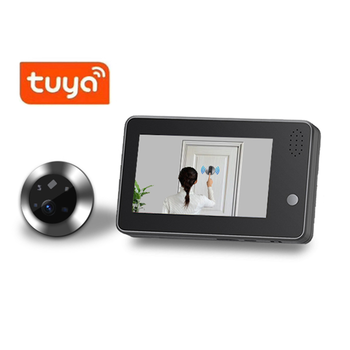 4.3inch Tuya Smartlife WiFi Do - Home Security Wireless Cameras review and price