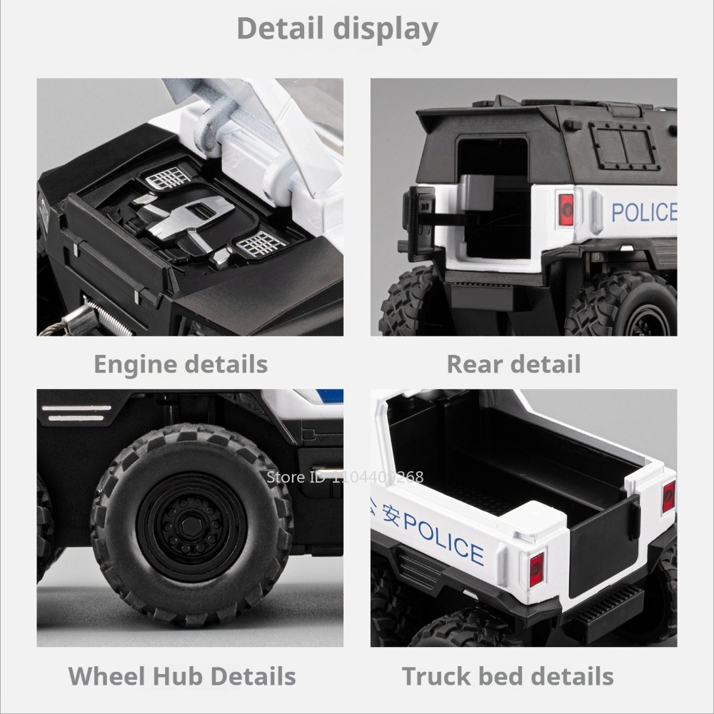 1:32 Conqueror Police Car Mode - Home Security Police review and price