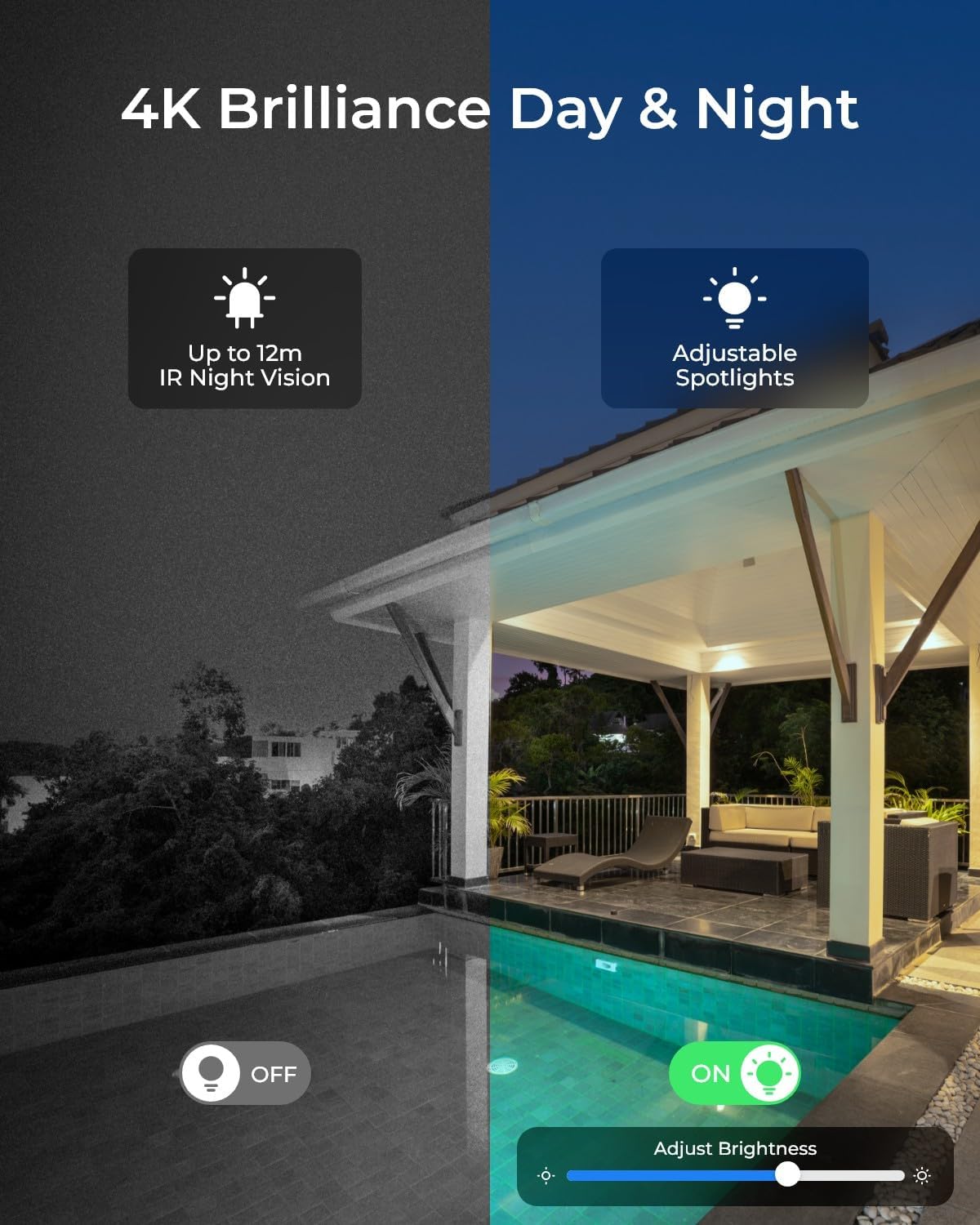 PoE 4K Outdoor Home Security C - Home Security La review and price