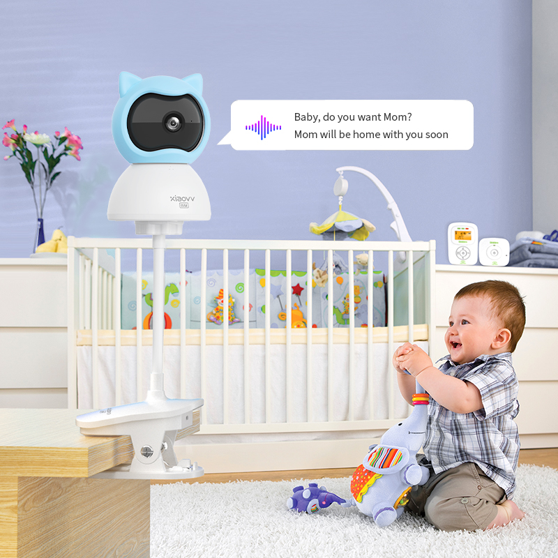 4MP WiFi xiaovv indoor Baby Mo - Home Security Wireless Cameras review and price