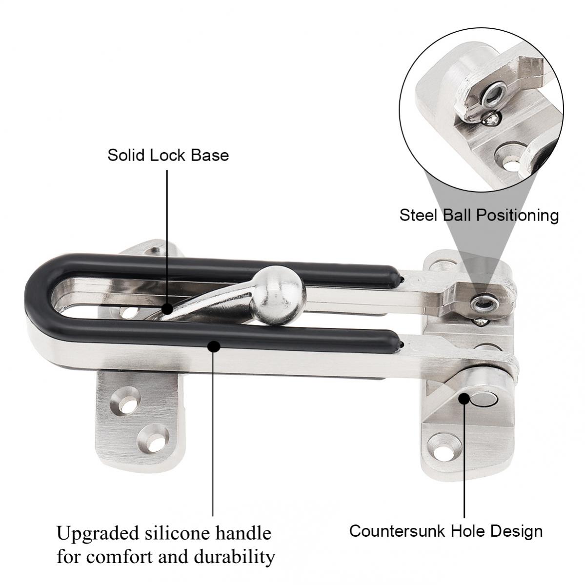 Door Chains Zinc Alloy Extende - Home Security Bundle review and price