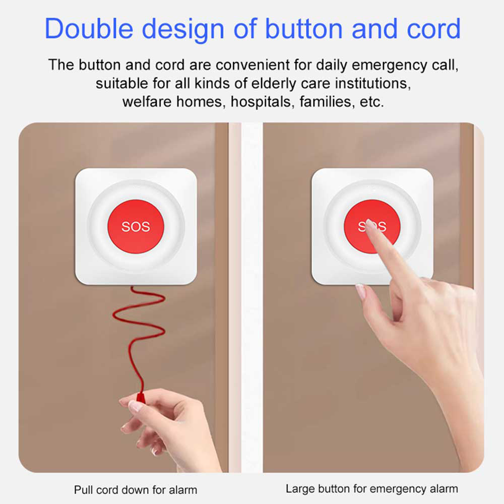 WIFI Zigbee Buttontons SOS Pus - Home Security Gadgets review and price
