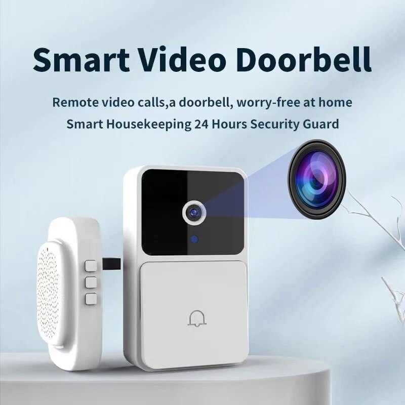 Wireless WiFi Video Doorbell f - Home Security Features review and price