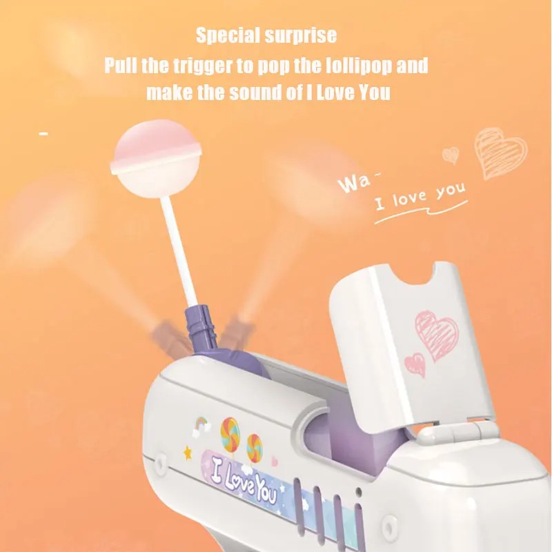Cute Love Surprise Gun Lollipo - Home Security Gun review and price