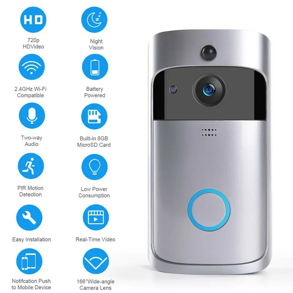 720P HD Smart Home Wireless WI - Home Security La review and price