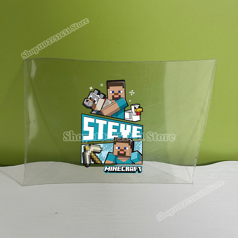 Cute Miner Crafts UV Transfer  - Home Security Logo review and price