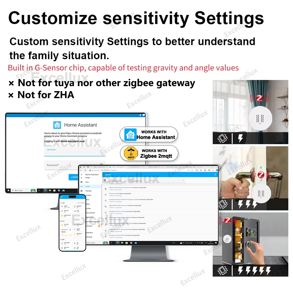 Zigbee 3.0 Smart Vibration Sen - Home Security Gadgets review and price