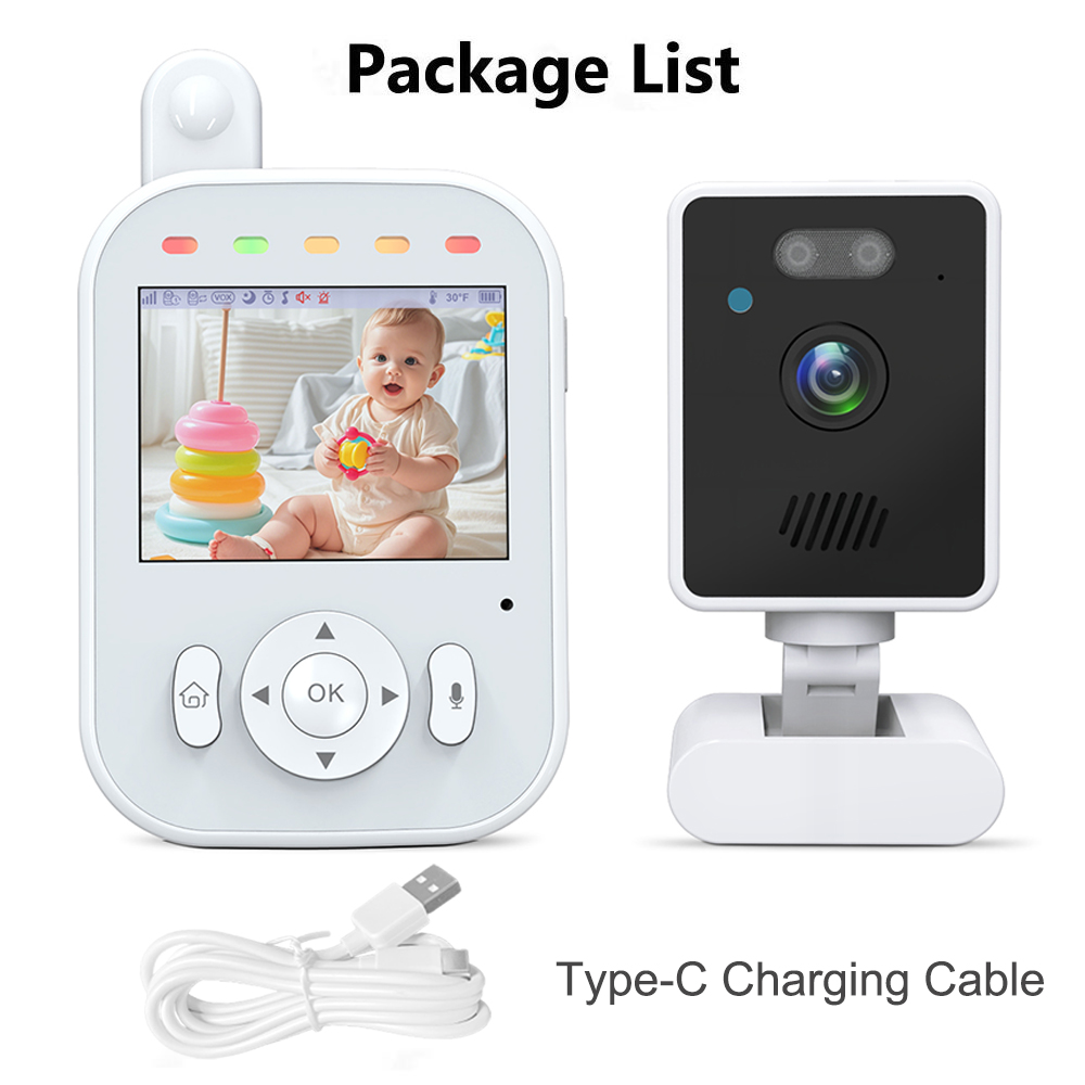 Baby monitor Wireless indoor 2 - Home Security Wireless Cameras review and price