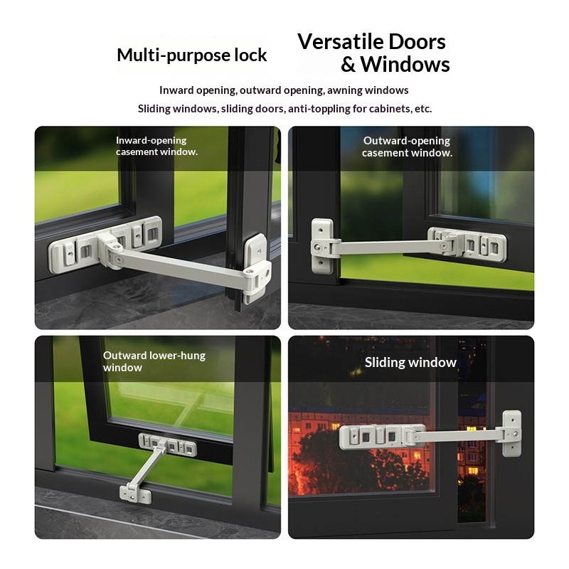 Adjustable Home Baby Safety Lo - Home Security For Windows review and price