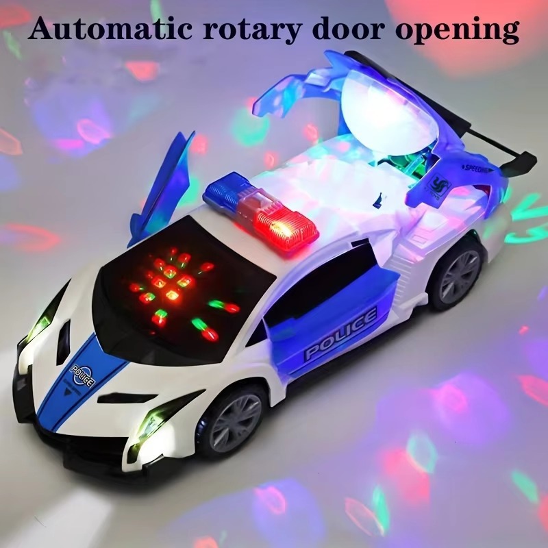 360° Rotating Police Car Toy w - Home Security Police review and price