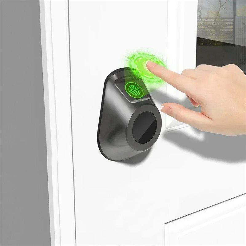 B03B-Fingerprint Door Lock Wit - Home Security Features review and price
