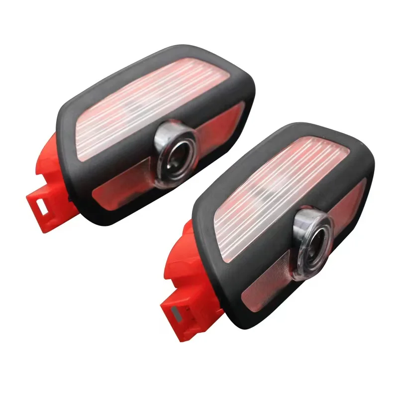 2Pcs Car Door Light Safety LED - Home Security Logo review and price