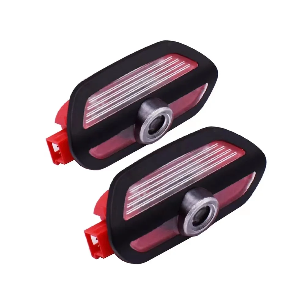 2Pcs Car Door Light Safety LED - Home Security Logo review and price