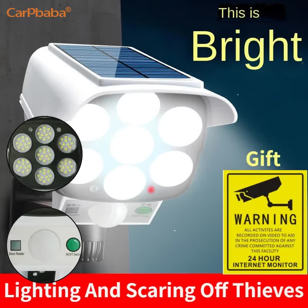 Outdoor Solar Light Motion Sen - Home Security Wireless Cameras review and price