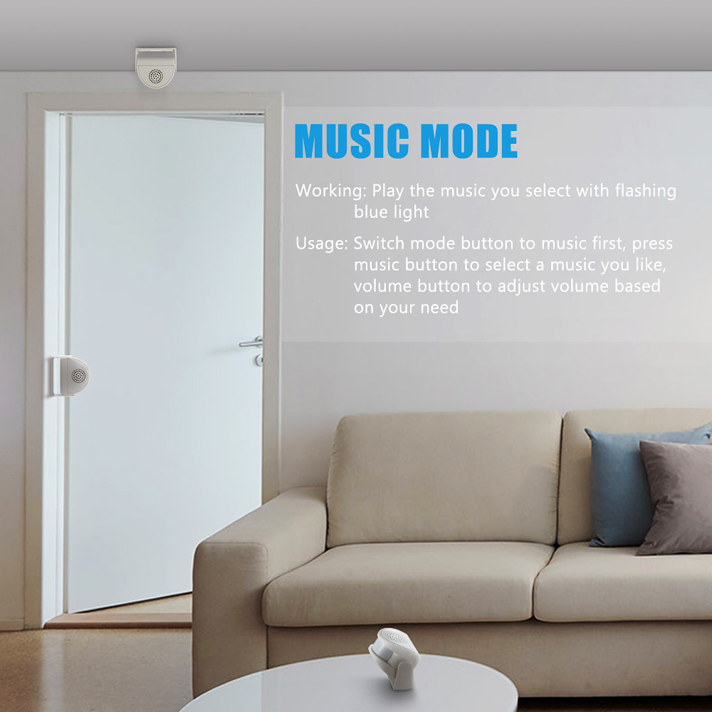 32 Songs Welcome Infrared Chim - Home Security Gadgets review and price